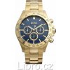 Pánske hodinky Hugo Boss 1513340 Zlatá Modrá Chronograf WR100 44 mm
