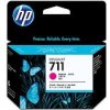 HP 711 Magenta DJ Ink Cart, 29 ml, 3-pack, CZ135A