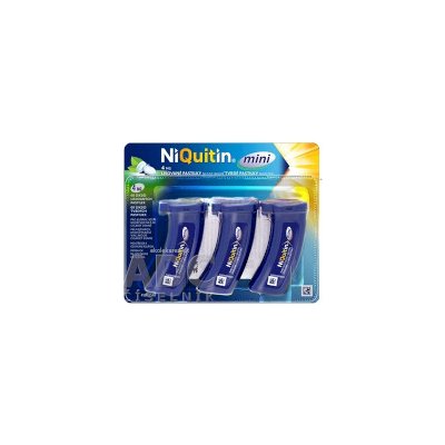 NiQuitin Mini 4 mg pas ord (3x20) 1x60 ks