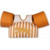 Swim Essentials Swim Essentials Plávacia vesta s rukávnikmi Brown Leopard 2-6 rokov