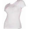 BS-014 dámske bambusové bezšvové tričko VoXX biela S/M 1 kus