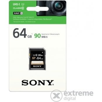 Sony SDXC Performance 64GB UHS-I U1 SF64U