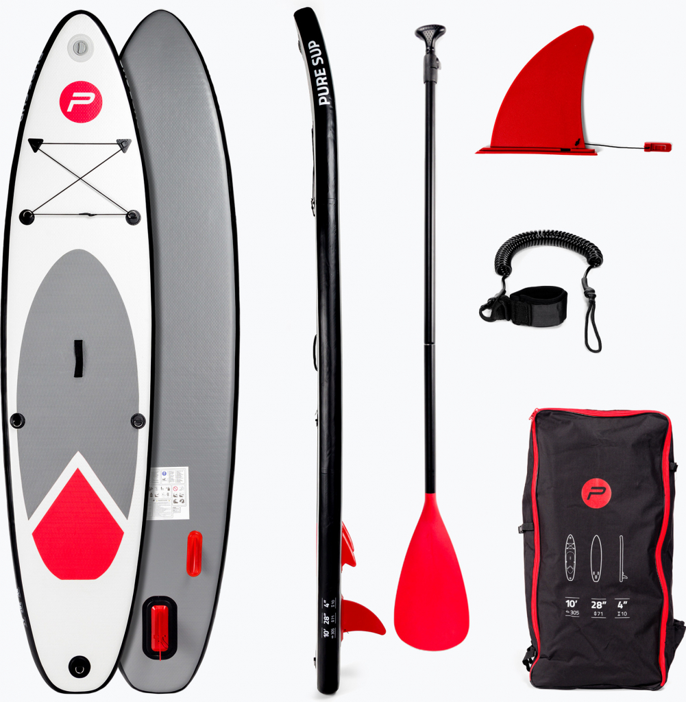 Paddleboard Pure4Fun Basic SUP 3,05 m biela P4F950150 305 x 71 x 10 cm