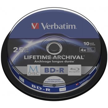 Verbatim BD-R 25GB 4x, 10ks