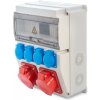 RZF-0544.12.402 - Zásuvková rozvodnica bez istenia, 12 modulov, 4x230V, 2x400V, IP44