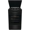Plynový sporák Gorenje MEKS5141BM čierny 70 l s teplovzdušnou rúrou a grilom