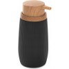 Ručný stojanový dávkovač na mydlo Homla 200 ml čierny