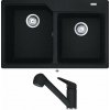 Franke UBG 620-78 onyx + Franke FC 9547.071 NOVARA PLUS onyx