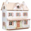 Drevený domček pre bábiku Humming Bird House Tender Leaf Toys exotický koloniálny štýl so 4 izbami