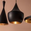 Tom Dixon Beat Fat závesné LED svietidlo, čierna - BLS02-PEUM3