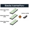 Taidea Glass Stone 240/1000/3000 Sada brúsnych kameňov + vodítko Naniwa