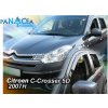 Deflektory CITROEN C-CROSSER 2007 predné + zadné