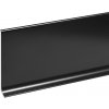 Lišta Cezar hliníková 10 x 59, dĺžka 250 cm, čierna