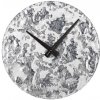 Dizajnové nástenné hodiny Lowell 11808 Luna di vetro Design 38cm