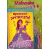 Maľovanka Aktivity Princezné+ceruzky