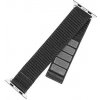 Nylonový řemínek FIXED Nylon Sporty Strap pro Apple Watch 42/44/45/46mm, tmavě šedý FIXNST2-434-GR