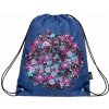 Bagmaster Školský vak na prezuvky SHOES ALFA 20 A BLUE/PINK/WHITE
