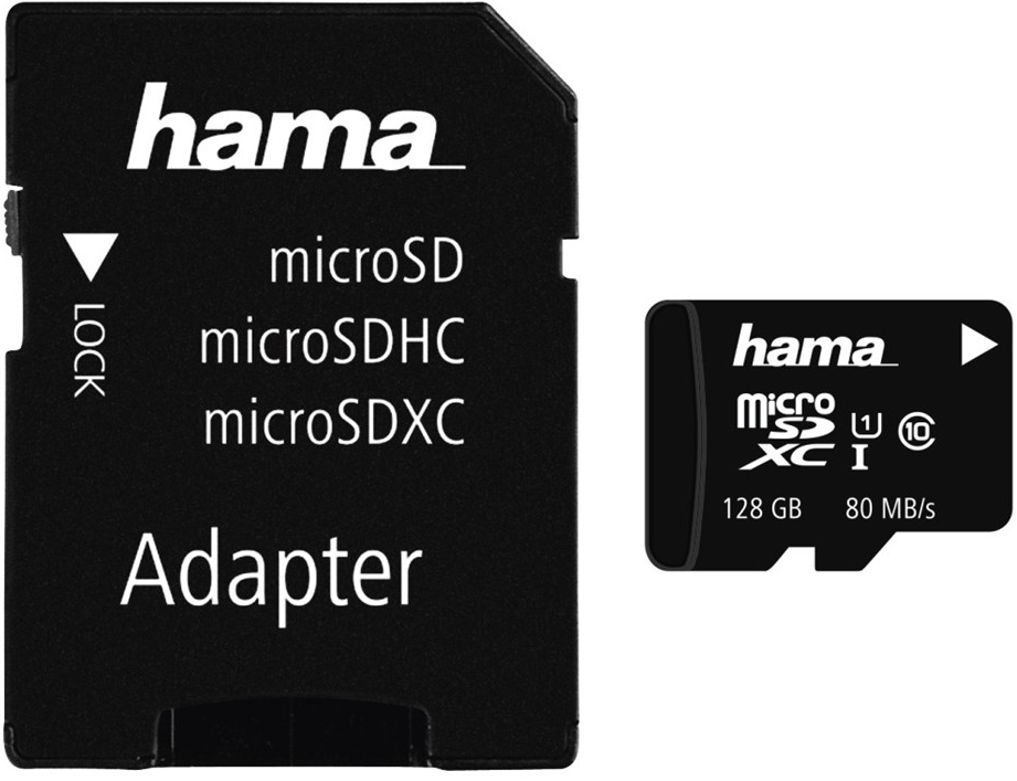 Hama microSDHC 80MBs UHS-I 124158