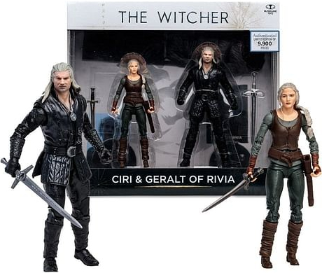 McFarlane Toys Zaklínač Geralt a Ciri