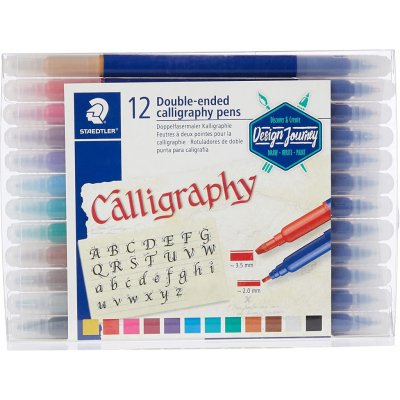 Staedtler 3005 TB12 Calligraphy Duo 12 ks