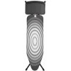 BRABANTIA Titan Oval čierna 124 x 38 cm - žehliaca doska z nehrdzavejúcej ocele