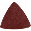Extol premium Brúsný papier delta 20ks, 80mm, P180-P240, suchý zips 8803832