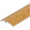 Oblý prechodový profil AL CEZAR - 47 x 5 x 930 mm - Samolepiaco-narážací - LW475w1 - Fólia Dub zlatý - 9352109