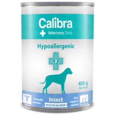 Calibra VD Dog Hypoallergenic Insect&Salmon konzervy pre psy 6 x 400g