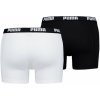 Puma Boxer White Black Bieločierne 2 Pack