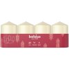 Svicky Bolsius Pillar Advent, kremove, 60x40 mm, bal. 4 ks