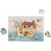 LITTLE DUTCH Puzzle skladacie so zvukom Noemova archa
