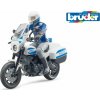Bruder 62731 Pohotovostní vozidla - bworld policejní motorka Scrambler Ducati a policista