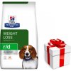 HILL'S PD Prescription Diet Canine r/d 10kg + prekvapenie pre vášho psa GRATIS