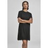 Urban Classics dámske tričko Boxy s čipkovaným lemovaním čierne