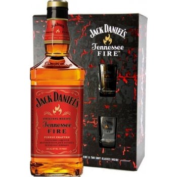 Jack Daniel´s Fire 35% 0,7 l (darčekové balenie 2 poháre)