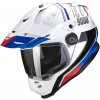 SCORPION prilba ADF-9000 AIR Desert white/blue/red - 2XL