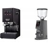 Gaggia New Classic E24, black + Eureka Atom W 65, grey