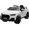 Beneo Elektrické autíčko Audi Q7 biele, Jednomiestne, Nezávisle odpruženie, 12V batéria, Diaľkové ovládanie, 2 x 35W motor, LED Svetlá, USB/AUX Vstup na MP3 prehrávači, Licencované