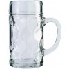 Pohár na pivo džbán Stölzle-oberglas Isar cejch 1,0 l, tuplák