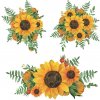 IZMAEL Samolepka na stenu/Tapeta Sunflower 50 x 50
