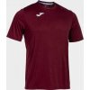 Joma Futbalový dres COMBI S/S T-SHIRT BURGUNDY Veľkosť: 4XS/3XS
