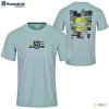 Husqvarna Accelerate Tee pánske tričko lght blue, modrá, L