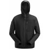 Snickers Workwear Mikina FlexiWork na zips s kapucňou čierna veľ. XXXL
