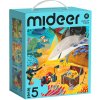 Mideer LEVEL UP! 05 - Úžasné dobrodružstvo puzzle 3v1 (99, 120 a 140 dielikov)