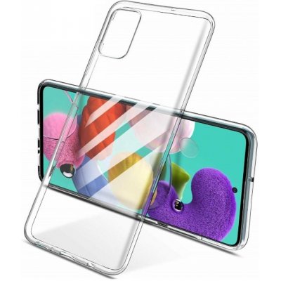 Púzdro Crystal Cover priesvitné silikónové Samsung Galaxy A51 : Priesvitné 2059