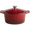 APS Liatinový hrniec 4 l, červený | APS, 5 hviezdičiek