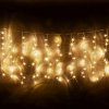 REBEL Sveteľný záves 5m 330LED teplý biely IP44 spojovateľný ZAR0475-2