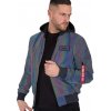 Alpha Industries MA-1 LW HD Hood Reflective bunda pánska black čierna