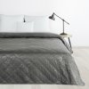 Eurofirany Prehoz 170x210 cm mikrovláknový s karo vzorom, oceľový