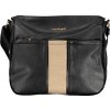 Štýlová Dámska Crossbody kabelka LAURA BIAGIOTTI GILLMAN 34x28x10 cm Čierna Farba: čierna, Veľkosť: 34.0X28.0X10.0